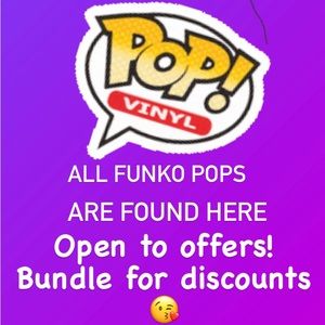 Funko Pops found here!